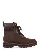 Courma guy boots in leather-TIMBERLAND-vue-porte