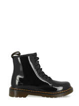 1460 Patent Leather Ankle Boots Dr martens Black girl 15382003-vue-porte