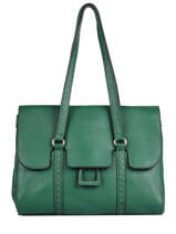 Shoulder Bag Tradition Leather Etrier Green tradition EHER27