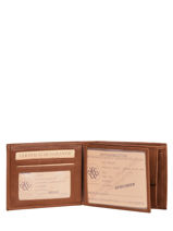 Leather Arthur Johany Wallet Arthur & aston Brown johany 499-vue-porte