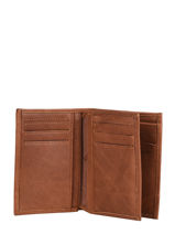 Leather Johany Wallet Arthur & aston Brown johany 127-vue-porte