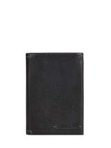 Leather Arthur Wallet Arthur & aston Black johany 805