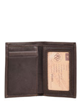Leather Arthur Card-holder Arthur et aston Brown arthur 100-vue-porte