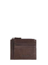 Leather Arthur Card-holder Arthur & aston Brown arthur 271