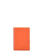Card Holder Leather Hexagona Orange confort 461007