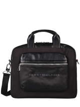 Laptop bag with 15" laptop sleeve-TOMMY HILFIGER