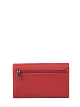Leather Confort Wallet Hexagona Red confort 467779