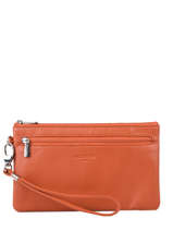 Case Leather Hexagona Orange confort 467213