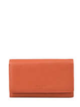 Leather Confort Wallet Hexagona Orange confort 467779