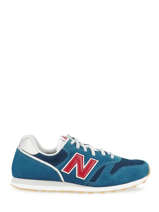 Sneakers 373 in leather-NEW BALANCE-vue-porte