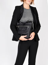 Shoulder Bag  Nova Leather Lancaster Black soft vintage nova 5761-vue-porte