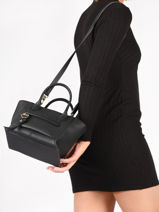 Longchamp Mailbox Sacs porté main Noir-vue-porte