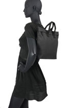 Porte-documents/sac  Dos Eliza Ucon acrobatics Noir backpack ELIZA-vue-porte