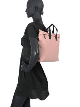 Briefcase/backpack Eliza Ucon acrobatics Pink backpack ELIZA-vue-porte
