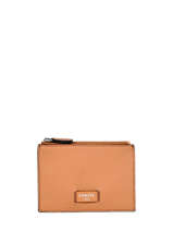 Porte-cartes Zipp� L Ninon Cuir Lancel Marron ninon A10537