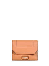 Compact Leather Wallet Ninon Lancel Brown ninon A10296