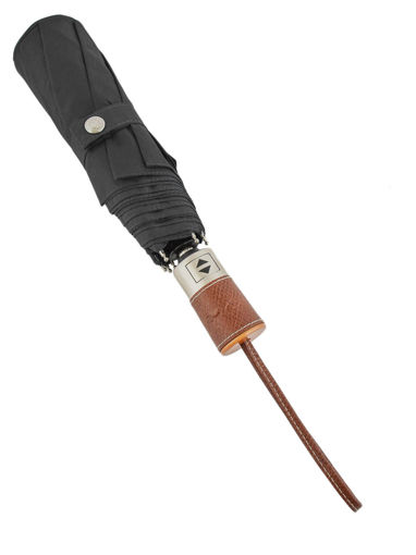 Longchamp Le Pliage Cuir Leather Key Case 3609-757-507