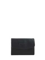Wallet Leather Lancaster Black soft vintage nova 21