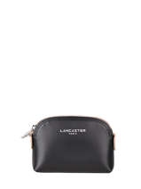 Coin Purse Leather Lancaster Black smooth 1