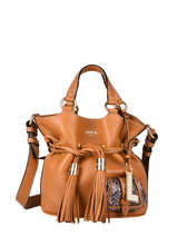 Small Leather Bucket Bag Premier Flirt Python Lancel Multicolor premier flirt A10528