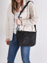 Smart Crossbody Bag Lancaster Black smart kba 28-vue-porte