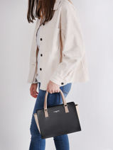 Trapeze Smooth Leather Lancaster Black smooth 3-vue-porte