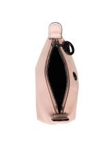 Longchamp Le pliage cuir Coin purse Pink-vue-porte