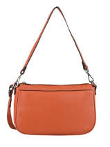 Shoulder Bag Confort Leather Hexagona Orange confort 462348