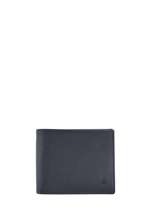 Wallet Leather Madras Etrier Blue madras EMAD121