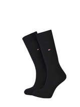 Pack Of 2 Pairs Of Socks Tommy hilfiger Black socks men 371111