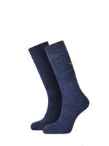 Pack Of 2 Pairs Of Socks Tommy hilfiger Blue socks men 371111