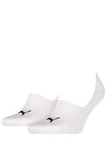 Footie Socks 2 Pairs Puma White socks 14101101-vue-porte