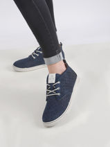 Chaussures a lacets derby-MUSTANG-vue-porte