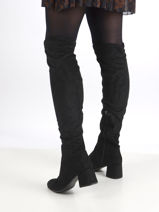 High leather knee boots-TAMARIS-vue-porte
