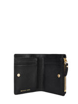 Portefeuille Jetset Cuir Michael kors Noir jet set F9GJ6F2L-vue-porte