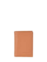 Card Holder Leather Hexagona Beige confort 461007