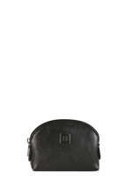 Leather Coin Purse Confort Hexagona Black confort 460597
