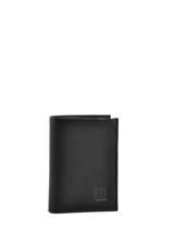Card Holder Leather Hexagona Black confort 1699089