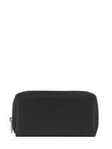 Continental Wallet Leather Hexagona Black confort 467399