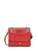 Top Handle S Ninon Leather Lancel Red ninon A09221