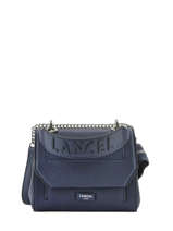 Sac � Main S Ninon Cuir Lancel Bleu ninon A09221