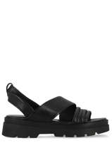 Sandals in leather-MJUS