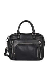 Leather Baby Macy Crossbody Bag Nat et nin Black vintage BABYMACY