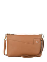 Sac Bandouli�re Palma Cuir Nathan baume Marron nathan 27