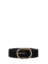 Leather Laura Women's Belt Pieces Black laura 17112619