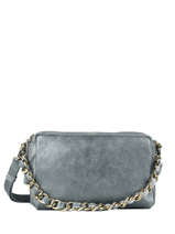 Crossbody Bag Vintage Leather Mila louise Blue vintage 23673X