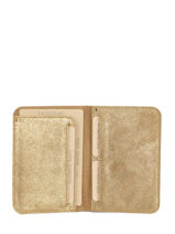 Vintage Leather Passport Holder Mila louise Brown vintage 3364X-vue-porte