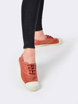 Low-top sneakers-NATURAL WORLD-vue-porte