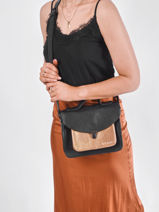 Shoulder Bag Dore Leather Paul marius Brown dore GEORGDOR-vue-porte