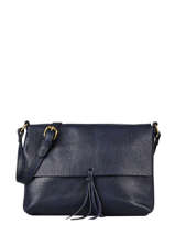 Shoulder Bag Grained Flora & co Blue grained F8045